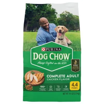 Purina Dog Chow Complete Chicken Flavor 4.4 lb Bag