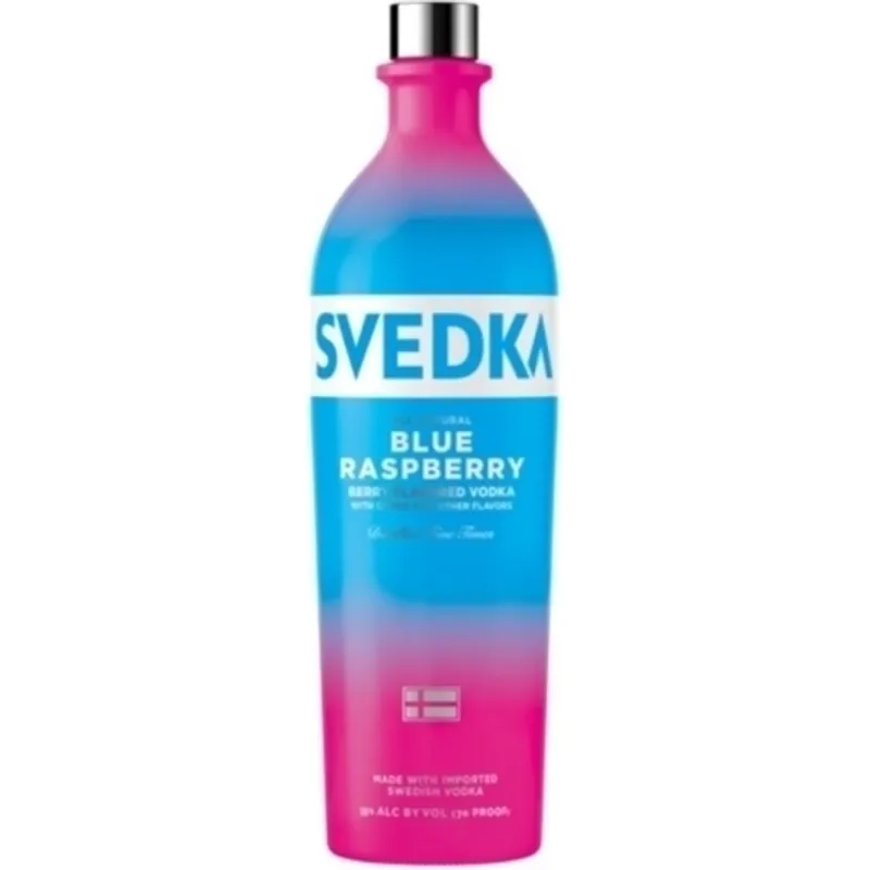 Svedka Blue Raspberry Vodka view 1