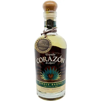 Corazon Single Barrel Anejo Tequila 750mL