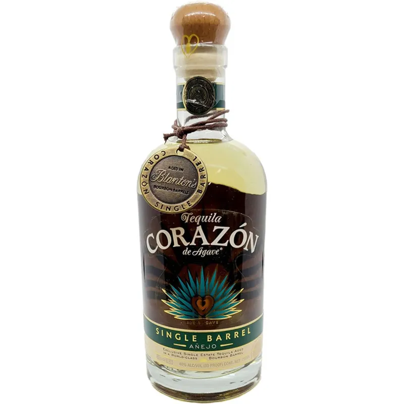 Corazon Single Barrel Anejo Tequila view 1