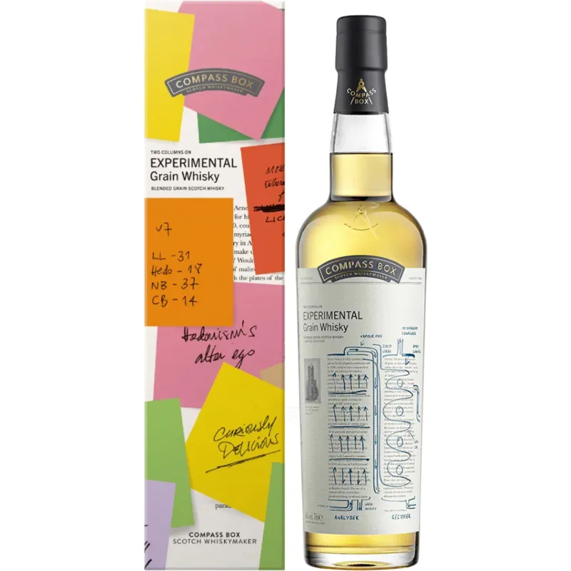 Compass Box Experimental Blended Grain Scotch Whisky view 1