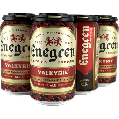 Enegren Brewing Co. Valkyrie German Style Amber Ale 12oz