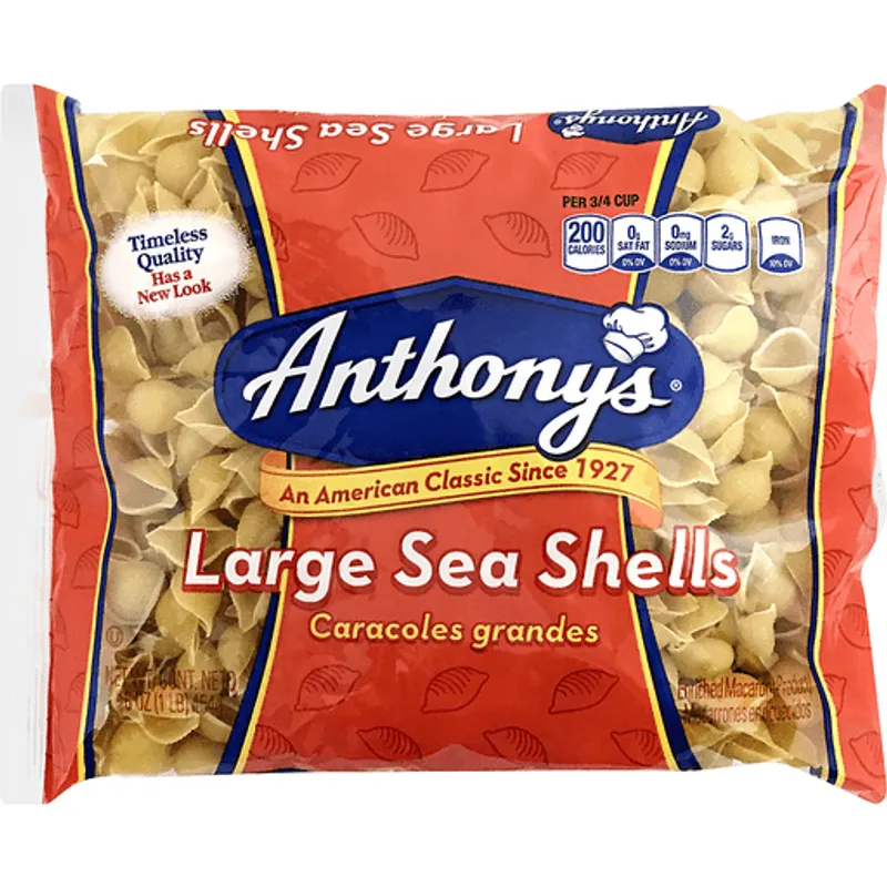 Anthony's Pasta Shells view 1