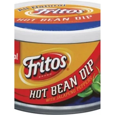 Fritos Hot Bean Dip with Jalapeno Peppers 9 oz
