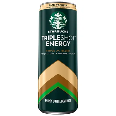 Starbucks Tripleshot Energy Rich Vanilla 11 oz Can