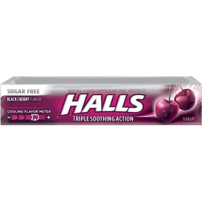 Halls Black Cherry Candy 2oz Count