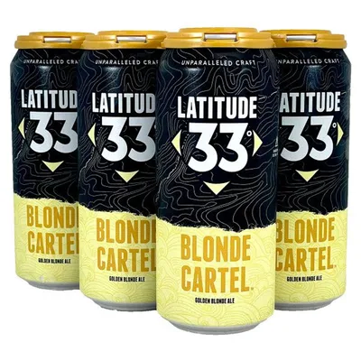 Latitude 33 Blonde Cartel 6 Pack 72 oz Cans