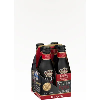 Stella Rosa L'Orginale Black Red Wine Blend Sparkling Wine Aluminium Bottle 250mL