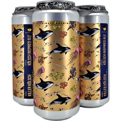 Tripping Animals Brewing Killer Kolsch 4 Pack 16oz Cans