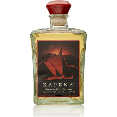 Kapena Hawaiian Chili Infused Reposado 750ml Bottle