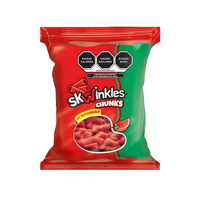Lucas Skwinkles Chunks Spicy Bites Watermelon 1.58 oz Bag