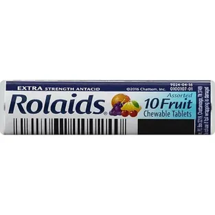 Rolaids extra Strength Antacid Tablets Fruit