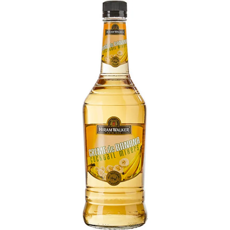 Hiram Walker Cocktail Mixers Creme De Banana view 1