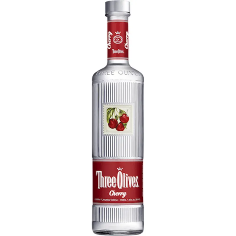 Three Olives Cherry Vodka view 1