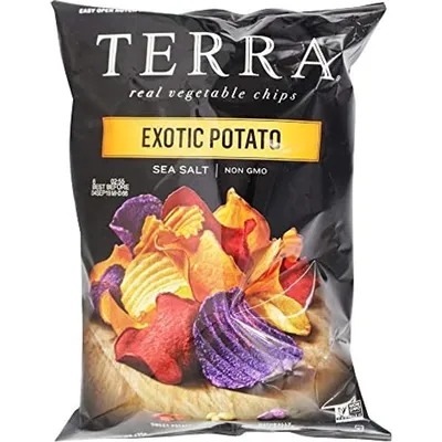 Terra Real Vegetable Chips Exotic Harvest Sea Salt 5oz Bag