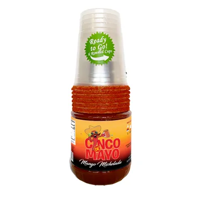 Cinco De Mayo Mango Michelada 32 oz Bottle