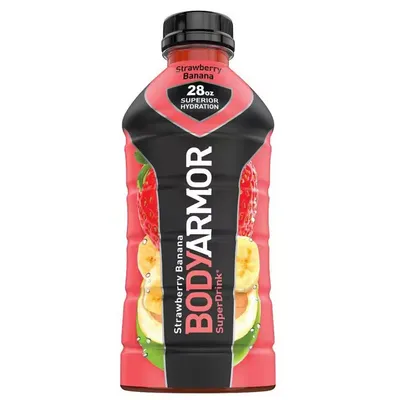 Body Armor Super Drink Strawberry Banana 28 oz Bottle