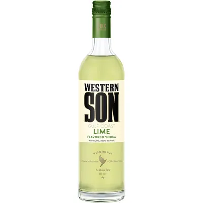 Western Son Lime Vodka 750mL
