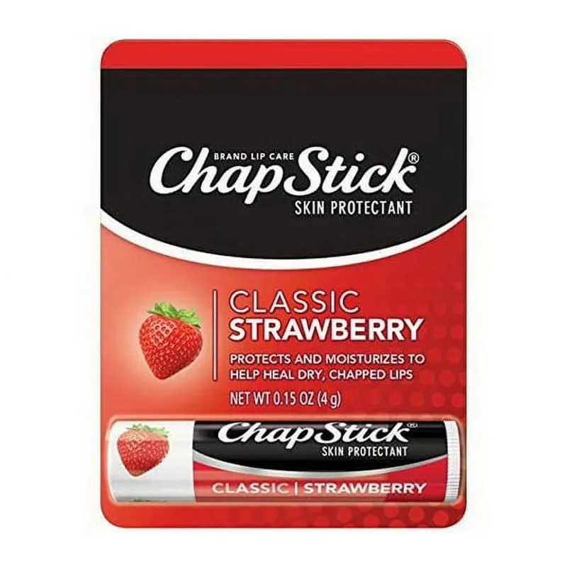 ChapStick Classic Strawberry Lip Balm view 1