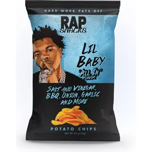Rap Snacks Lil Baby "all In" Potato Chips