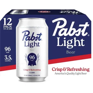 Pabst Blue Ribbon Light Beer