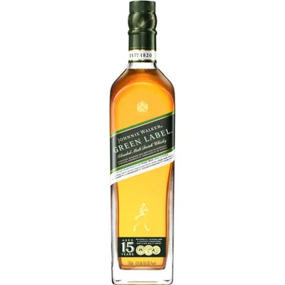 Johnnie Walker Green Label Blended Malt Scotch Whisky 750mL