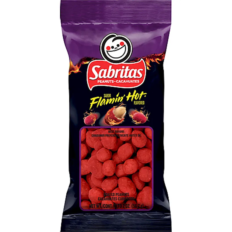 Sabritas Flam Hot Peanuts view 1