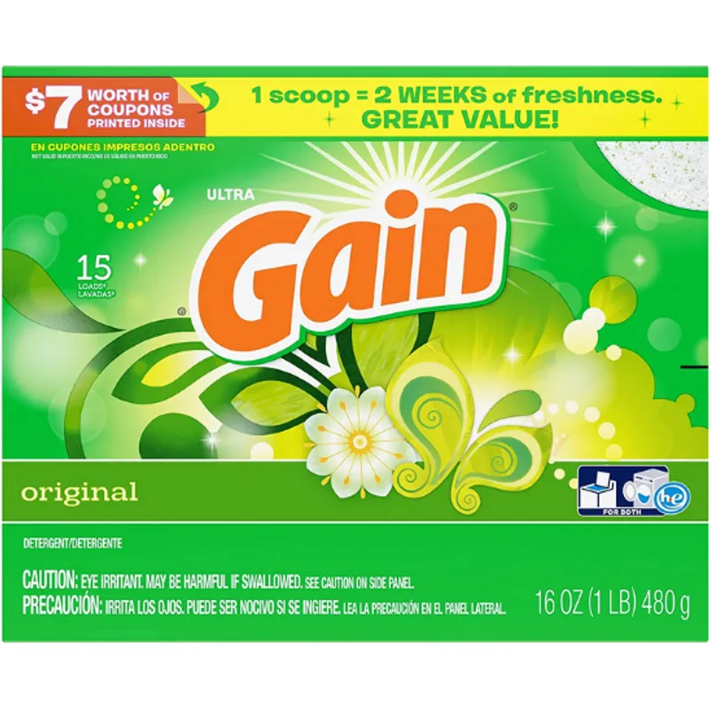 Gain Powder Laundry Detergent Original Scent view 1