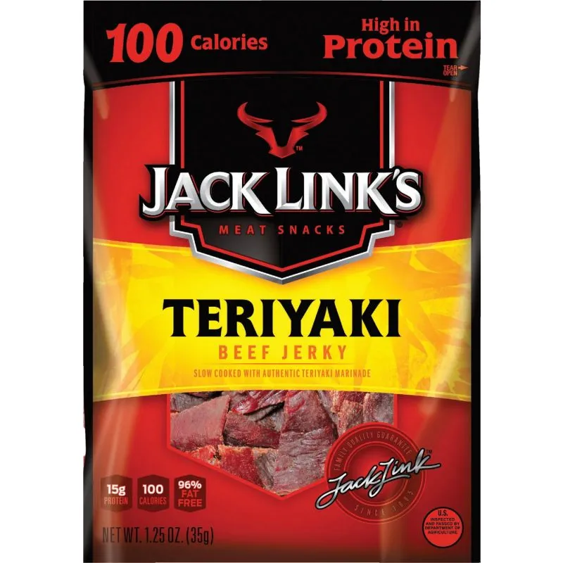 Jack Links Meat Snacks Beef Jerky Teriyaki view 1