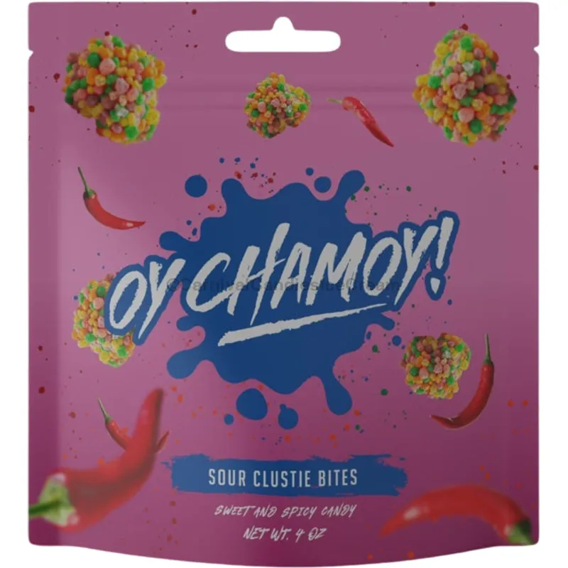 Oy Chamoy! Chamoy Covered Sour Clustie Bites view 1