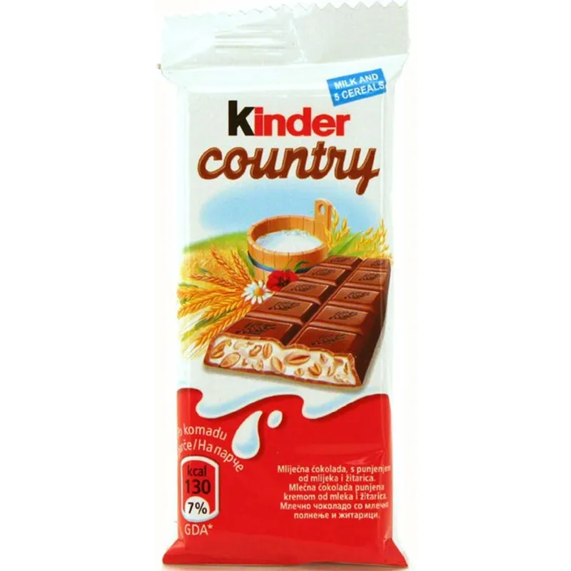 Kinder Country Candy Bar view 1