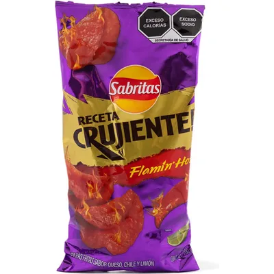 Sabritas Flamin Hot Chile Y Limón 100g