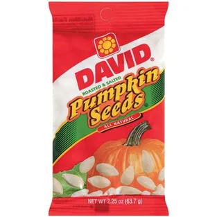 David Pumpkin Seeds Roasted & Salted Bag