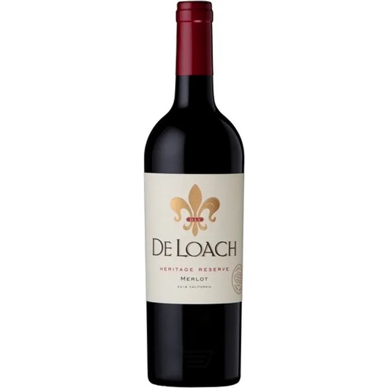 De Loach California Heritage Reserve Merlot view 1