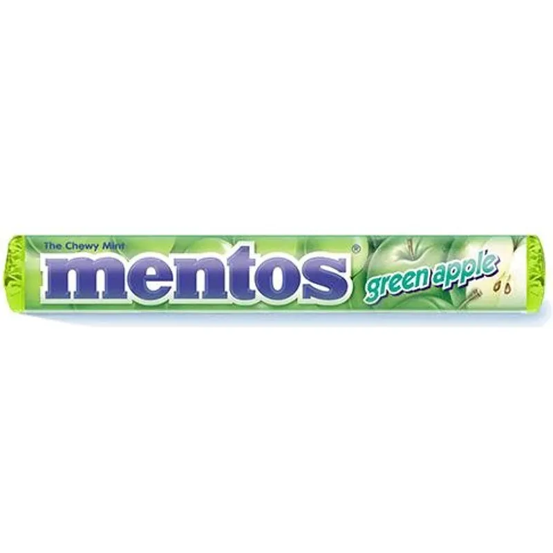 Mentos Green Apple Chewy Mint view 1