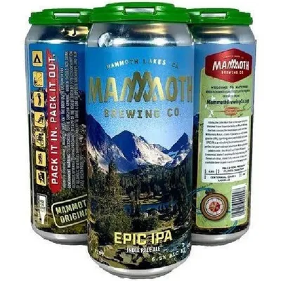 Mammoth Brewing Co Epic IPA 4 Pack 16 oz cans