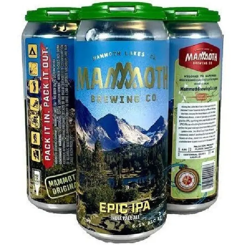 Mammoth Brewing Co Epic IPA view 1
