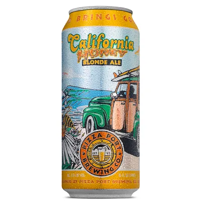 Pizza Port California Honey Blonde Ale 12oz Can