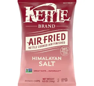 Kettle Brand Air Fried Potato Chips Himalayan Salt 6.5oz Bag