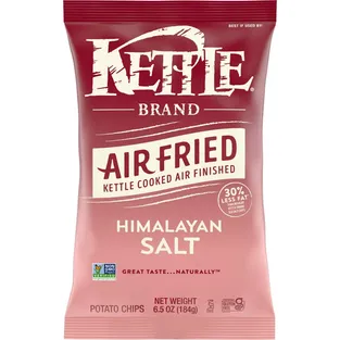 Kettle Brand Air Fried Potato Chips Himalayan Salt