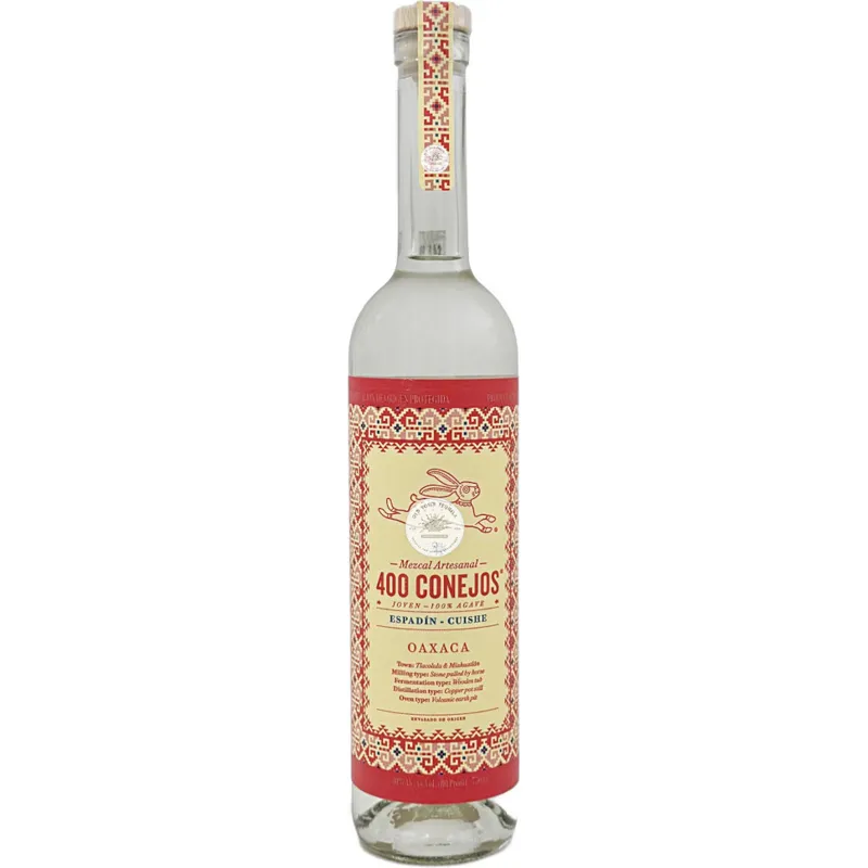 400 Conejos Espadin Cuishe Mezcal Joven view 1