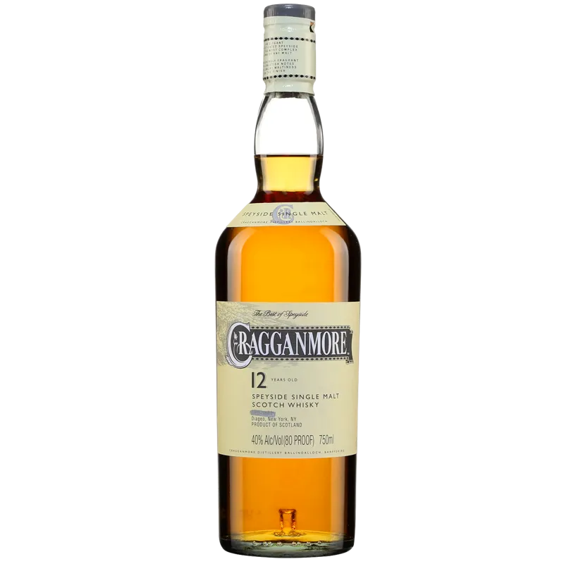 Cragganmore Single Speyside Malt Scotch Whisky 12 Year view 1