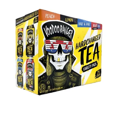 New Belgium Voodoo Ranger Hardcharged Tea Variety Pack 12pk 12 oz cans