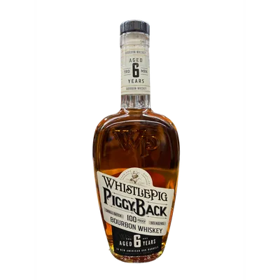 WhistlePig Piggyback 6 Year Old Bourbon Whiskey 750ml