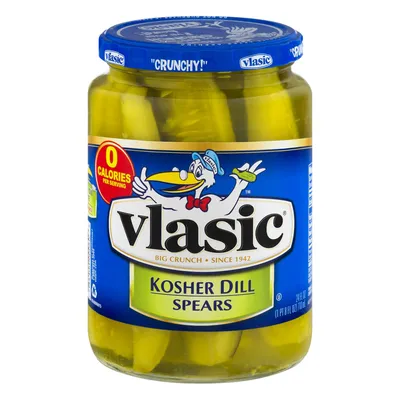 Vlasic Kosher Dill Spears 24 oz Jar