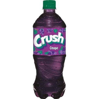 Crush Grape Soda 20 oz Bottle
