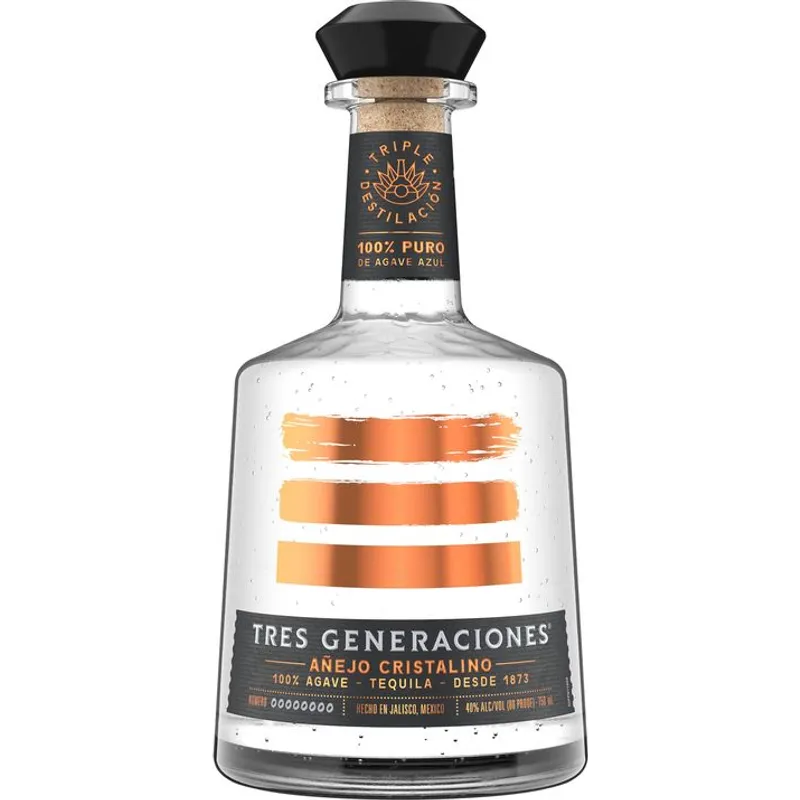 Tres Generaciones Anejo Cristalino Tequila view 1