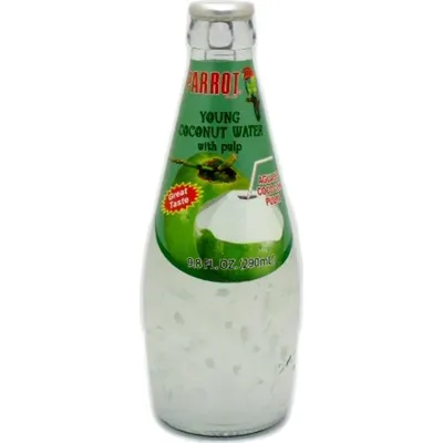 Parrot Coconut Water With Pulp 9.8oz Can