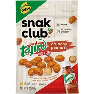 Snak Club Tajin Seasoned Crunchy Peanuts