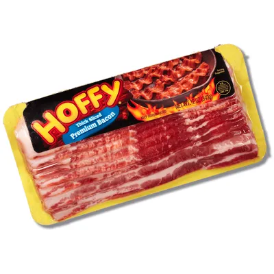 Hoffy Thick Sliced Premium Bacon 12 oz